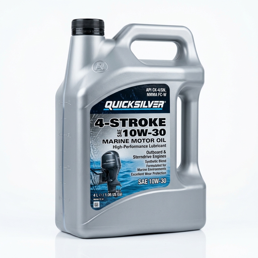 Quicksilver 4-Stroke Marine Motor Yağı — 10W-30 (4L)